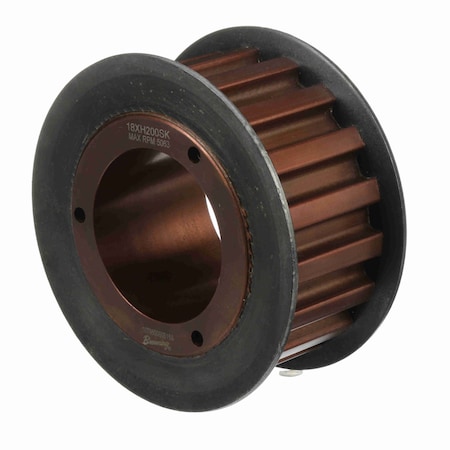 Browning Steel Bushed Bore Gearbelt Pulley - 18XH200SK;BRO 18XH200SK